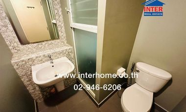 2-storey townhouse, 18.5 sq.w., Village Geo Village, Rangsit-Khlong 3, Rangsit-Nakhon Nayok Road, Lam Luk Ka Road, Chonlamark Phicharn Road, Lam Luk K