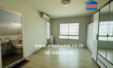 2-storey townhouse, 18.5 sq.w., Village Geo Village, Rangsit-Khlong 3, Rangsit-Nakhon Nayok Road, Lam Luk Ka Road, Chonlamark Phicharn Road, Lam Luk K