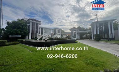 2-storey detached house, 58.4 sq.w., The Centro Village, Ratthanathibet, near MRT Bang Phlu, Bang Phlu Intersection, Bang Kruai-Sai Noi Road, Ratthana