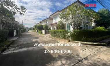 2-storey detached house, 58.4 sq.w., The Centro Village, Ratthanathibet, near MRT Bang Phlu, Bang Phlu Intersection, Bang Kruai-Sai Noi Road, Ratthana