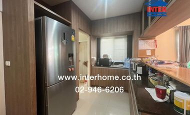 2-storey detached house, 58.4 sq.w., The Centro Village, Ratthanathibet, near MRT Bang Phlu, Bang Phlu Intersection, Bang Kruai-Sai Noi Road, Ratthana