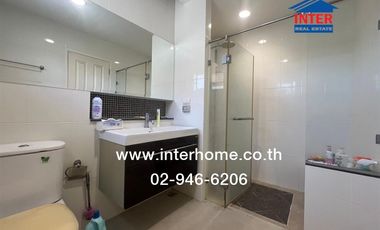 2-storey detached house, 58.4 sq.w., The Centro Village, Ratthanathibet, near MRT Bang Phlu, Bang Phlu Intersection, Bang Kruai-Sai Noi Road, Ratthana
