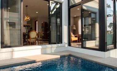 Premium villa, fully furnished, beautiful view, quiet, prime location, Saraphi District, Chiang Mai