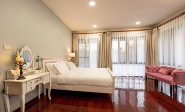 Premium villa, fully furnished, beautiful view, quiet, prime location, Saraphi District, Chiang Mai