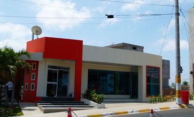 Unico terreno comercial de la urbanización Manta Beach, inversión construcción inmobiliaria