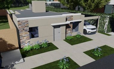 PREVENTA CASA EN POZO EN BARRIO PRIVADO, MAIPU