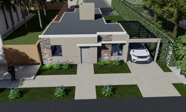 PREVENTA CASA EN POZO EN BARRIO PRIVADO, MAIPU