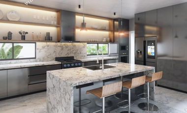 Casa nueva en venta de 4 recamaras en exclusivo residencial al norte de Mérida