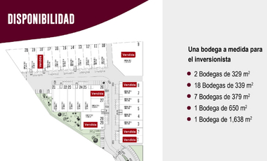 Bodegas corporativas con oficina y zona de carga, 29 unidades privativas, PREVENTA