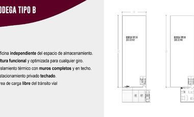 Bodegas corporativas con oficina y zona de carga, 29 unidades privativas, PREVENTA