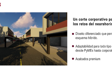 Bodegas corporativas con oficina y zona de carga, 29 unidades privativas, PREVENTA
