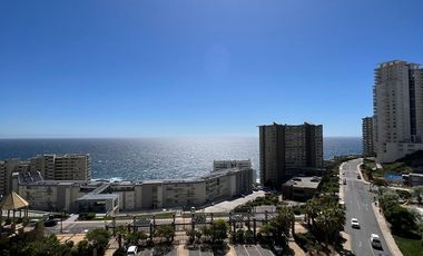 Costa de Montemar, panorámica vista, terraza cerrada, 2 dormitorios, estacionamiento