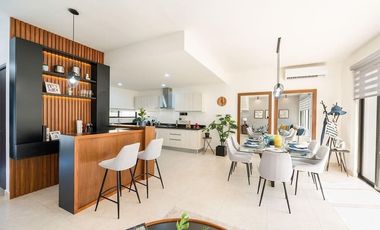 CASA CON JARDIN EN RESIDENCIAL PRIVADO EN CANCUN