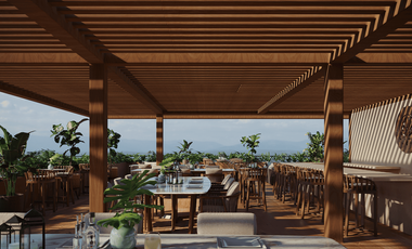 DEPARTAMENTO AMUEBLADO FRENTE AL MAR EN PUERTO MORELOS