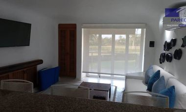 D226 Venta departamento en Real de Palmas Ixtapa 2 recamaras vista a campo de golf