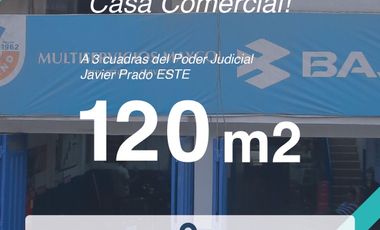 CASA 2 PISOS EN VENTA 120 M2 C. SALAZAR BONDY - ATE