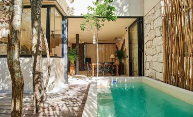 CASA CON JARDIN Y ALBERCA EN VENTA EN TULUM