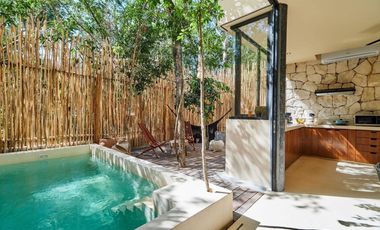 CASA CON JARDIN Y ALBERCA EN VENTA EN TULUM