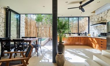 CASA CON JARDIN Y ALBERCA EN VENTA EN TULUM