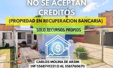 JCM Venta de Casa en Recuperacion Bancaria en Petirrojo 2, 45850 Las Aguilillas, Jal.