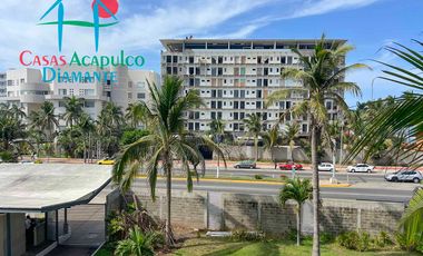 Acogedor departamento en edificio con club de playa. Con vista parcial al mar