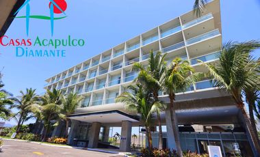 Acogedor departamento en edificio con club de playa. Con vista parcial al mar