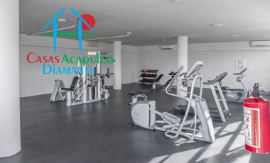 Acogedor departamento en edificio con club de playa. Con vista parcial al mar