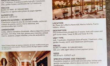 Departamento nuevo Marina puerto vallarta