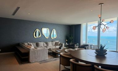 Penthouse con vista panorámica al mar en venta, Puerto Cancún, Cancún