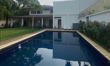 For Rent House in Compound, Private Pool & Garden - at Lembong House, Cipete Jakarta Selatan