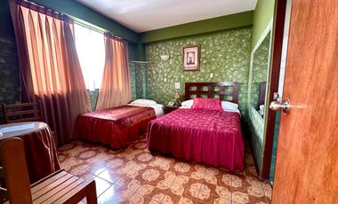 SE VENDE HOSTAL, excelente ubicación en edificio de 4 pisos en plena avenida auxiliar de la Vía Expresa
