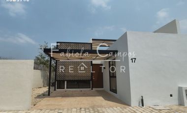 Casa de 2 recámaras en venta en Conkal zona norte de Mérida - PREVENTA diciembre 2027