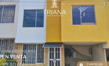 Venta de Casa en Conjunto en Carcelen cerca al Centro Comercial el Portal