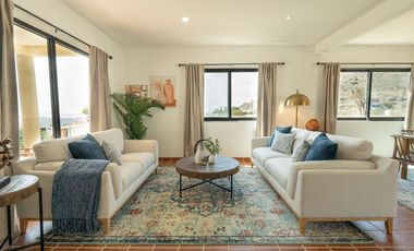 Casa Nueva Totalmente Amueblada con Vista al Mar en Venta en La Misión, Ensenada, B.C.