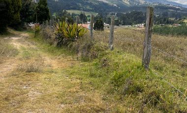 SE VENDE LOTE PARA PROYECTO CAMPESTRE EN OICATA SALIDA DE TUNJA