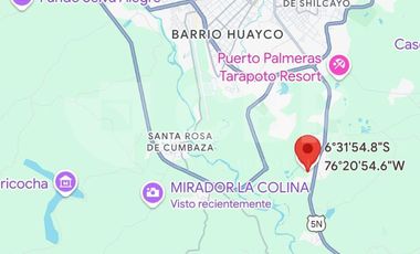 VENDO TERRENO EN TARAPOTO