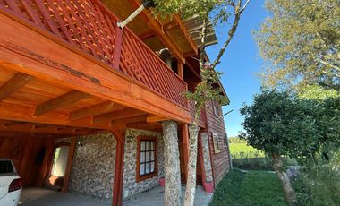 Se Vende Hermosa Casa Rústica en Nontuelá –, Futrono, Región de Los Ríos.