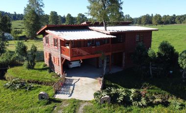 Se Vende Hermosa Casa Rústica en Nontuelá –, Futrono, Región de Los Ríos.