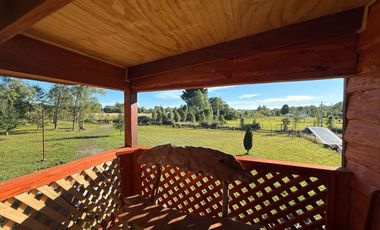 Se Vende Hermosa Casa Rústica en Nontuelá –, Futrono, Región de Los Ríos.