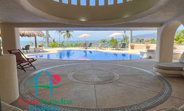 Villa de Lujo en renta vacacional, con Vista al Mar y Alberca Privada