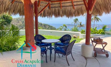 Villa de Lujo en renta vacacional, con Vista al Mar y Alberca Privada