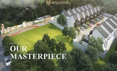 Rumah villa murah ada kolam renang