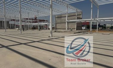 MAGNÍFICA NAVE INDUSTRIAL DE 12,500 M2 completa O EN MÓDULOS. CON ANDENES, 10 M. ALTURA SOBRE AV. PRINCIPAL