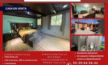BONITA CASA EN VENTA CON UN ESPACIO INDEPENDIENTE