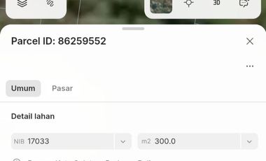 Tanah Bagus Plot Kecil Taman Mumbul Nusa Dua Bali