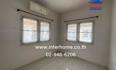 2-storey twin house, 37 sq m., Baan Fah Piyarom Village, Soi 8, Lotus Soi (Lam Luk Ka Khlong 6), Lam Luk Ka Road, Lam Luk Ka, Pathum Thani