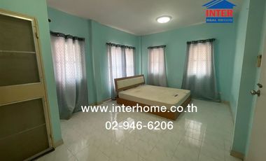 2-storey twin house, 37 sq m., Baan Fah Piyarom Village, Soi 8, Lotus Soi (Lam Luk Ka Khlong 6), Lam Luk Ka Road, Lam Luk Ka, Pathum Thani