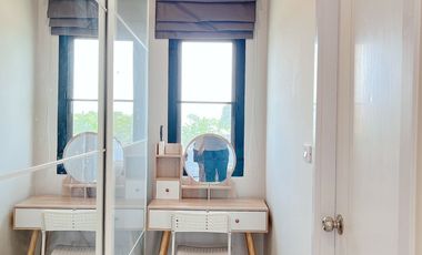 Elegant English-style house with quality society Britannia Bangna-Suvarnabhumi project Km.26 Luxury village, fully decorated Meet all lifestyles Locat