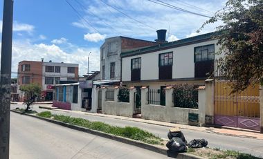 VENTA CASA COMERCIAL  / CASA LOTE ZIPAQUIRA
