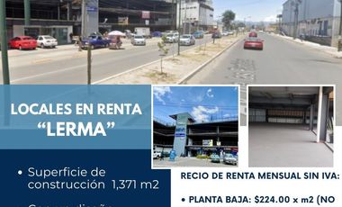 LOCALES EN RENTA 